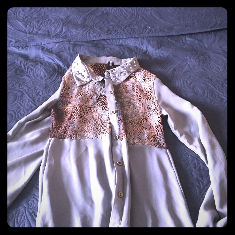 Sheer blouse